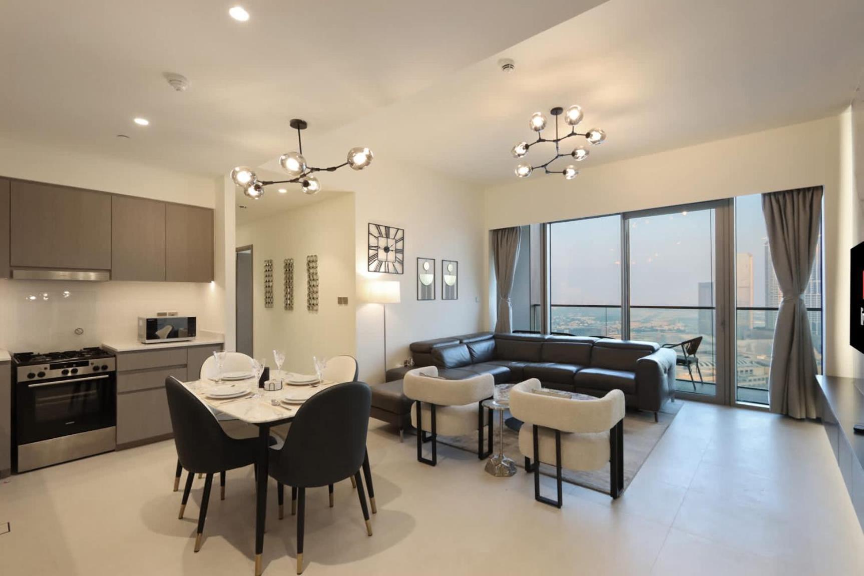 Livbnb Exquisite 2b View Of Burj & Fountain