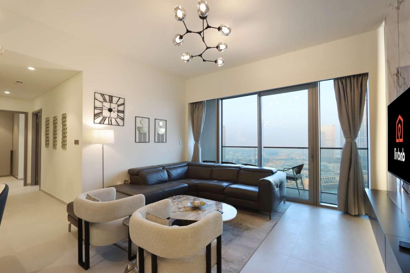 Livbnb Exquisite 2b View Of Burj & Fountain Apartment *